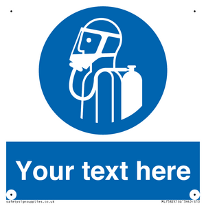 Custom use self contained breathing appliance